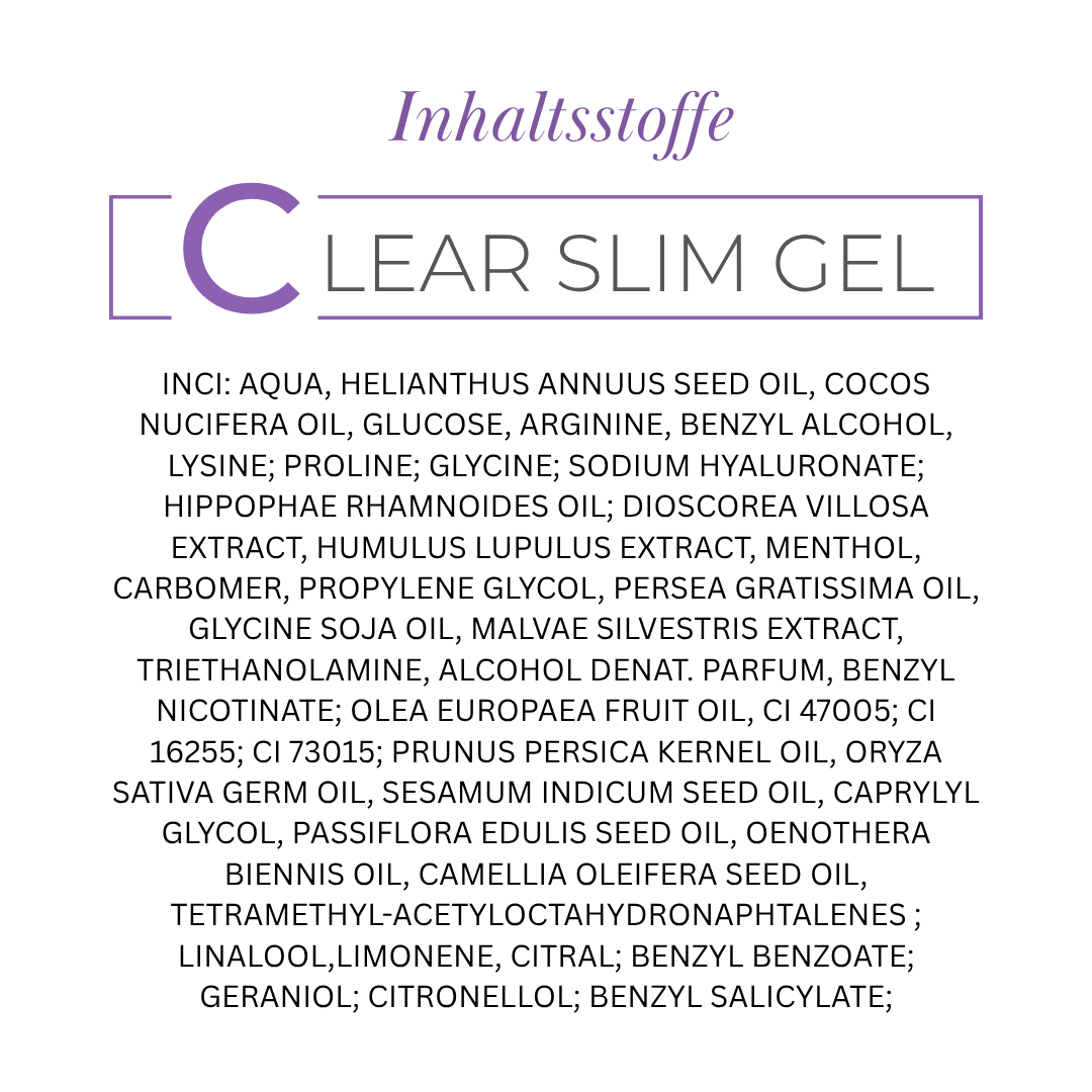 5x Clear Slim Gel Package